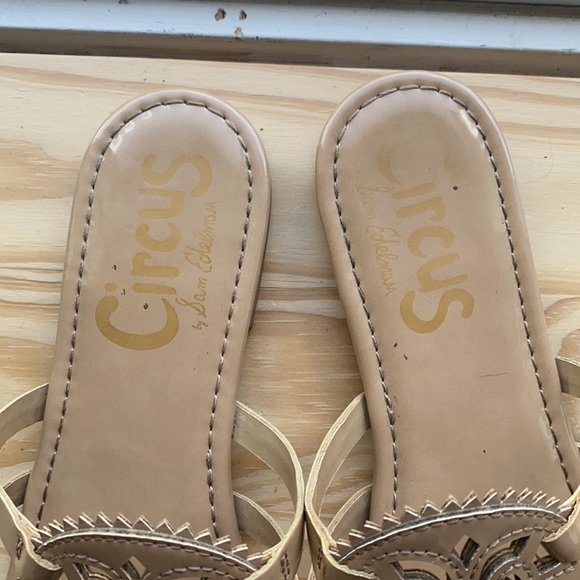 Circus Sam Edelman Medium Beige Flip Flops - Picture 2 of 5